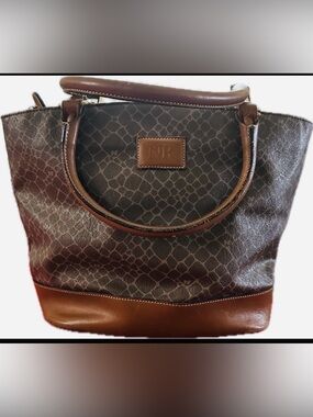 Nina Ricci Patterned leather handbag*Vintage*